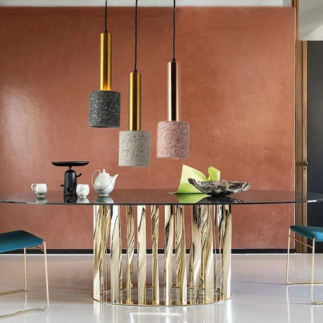 Подвесной светильник Lightera Basel LE149L-25P (220V, на проводе, круглые)