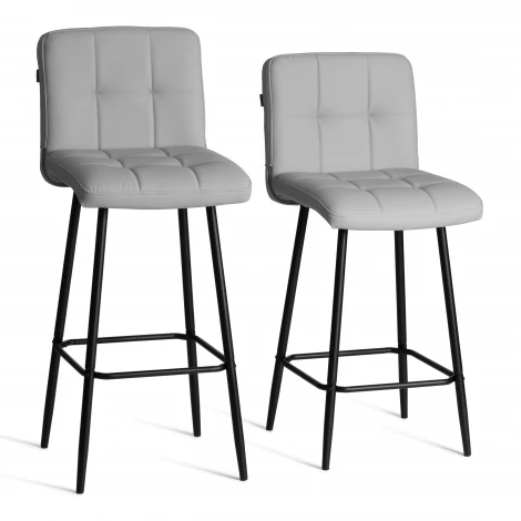 Барный стул Medeo/Медео Tetchair (Металл,Экокожа/Черный) арт.24912