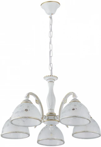 Подвесная люстра Arte Milano AM349737 349737/5 WT+G (220V, на цепи)