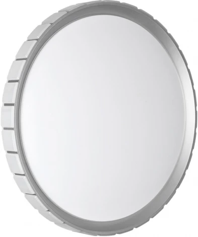 Настенно-потолочный Sonex Kupi Silver 7696/EL PALE пластик/серебристый LED 70Вт 3000-6000К D495 IP43 пульт ДУ (220V, круглые)