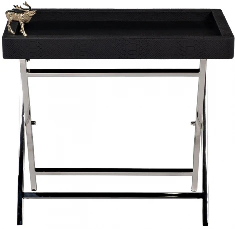 Стол сервировочный нерж.сталь 46*26*46см Garda Decor арт.95IM-16781