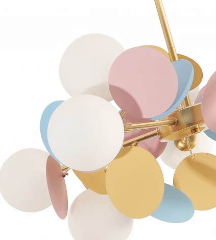 Потолочная люстра на штанге Kink Light Матиас 074160-10,33(43) (220V, шарики)