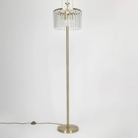 Торшер Citilux Инга CL335943 (220V, хрусталь, подвески, выключатель)