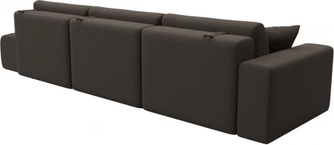 Диван прямой Лига-036 НПБ Модерн Лонг подлокотник слева Лига Диванов (Рогожка) арт.124211L