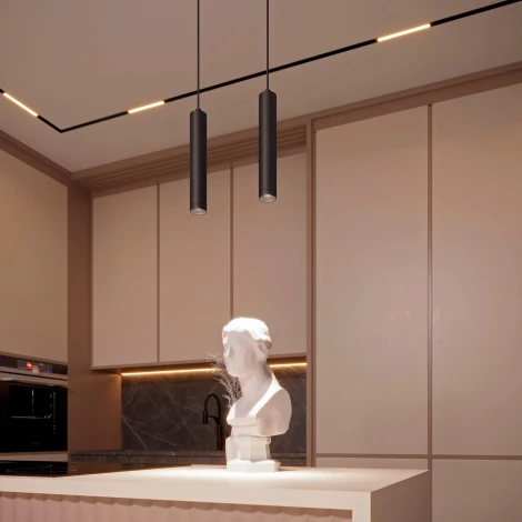 Трековый светильник MAG-ORIENT-FLAT-L465-16W Day4000-MIX (BK, 100 deg, 48V, TUYA Zigbee) (Arlight, IP20 Металл) 053812