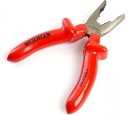 Плоскогубцы комбинированные диэлектрические Stekker 39776