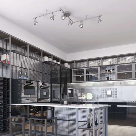 Трековая система в сборе Odeon Light Breta 3807/6C