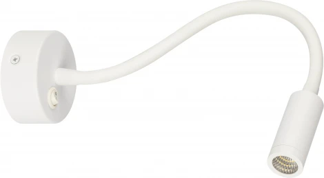 Настенный светильник светодиодный для чтения с выключателем ЭРА WL 33 WH (220V)