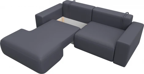 Диван угловой Лига-036 НПБ Классик левый угол Лига Диванов (Экокожа) арт.127733L