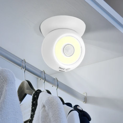 Мебельный светильник светодиодный с датчиком движения и освещенности на магнитном основании ЭРА SB-802 SB-802