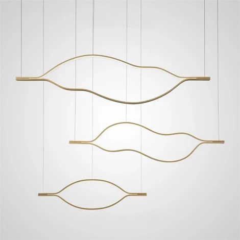 Подвесной светильник светодиодный Mizi'en Combo MZ160172-2-1400 (220V, на тросе)