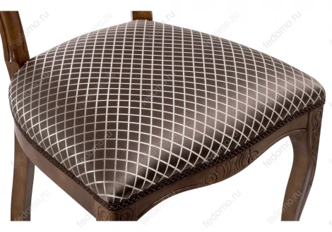 Деревянный стул Woodville Лауро орех / ромб 431000