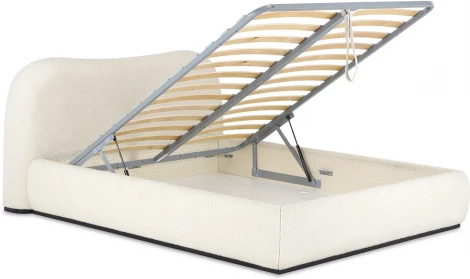 Кровать Patti с подъемным механизмом ОГОГО (арт.840295), (Ткань,Букле)