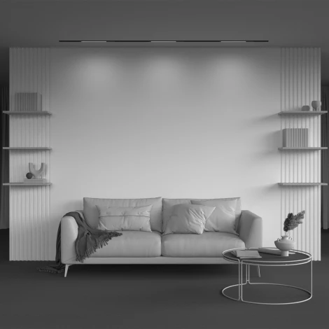 Трековый светильник светодиодный магнитный 48V 10W Maytoni Basis TR231-2-10W3K-B