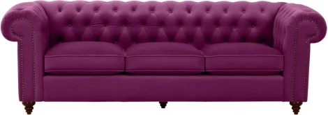 Диван Chester Classic ОГОГО (арт.344523), (Ткань/Фиолетовый)