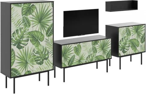 Композиция Boho Color 2 ОГОГО (арт.599561), (ЛДСП/Черный)