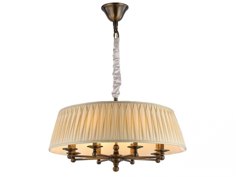 Подвесная люстра Newport 31500 31508/C black brass (220V, на цепи)