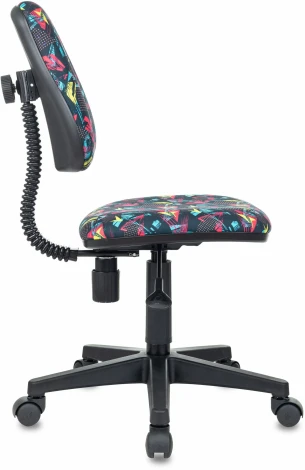 Кресло детское Бюрократ KD-4 мультиколор геометрия крестов. пластик