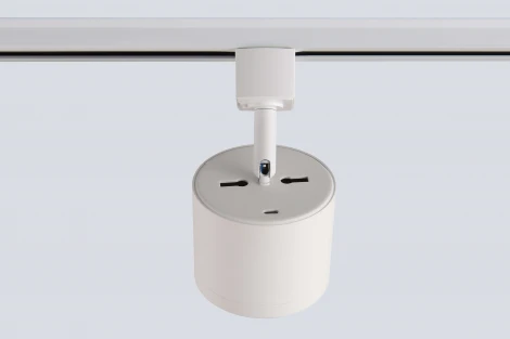 Трековый светильник однофазный 50W 220V Crystal Lux CLT 0.31 020 WH