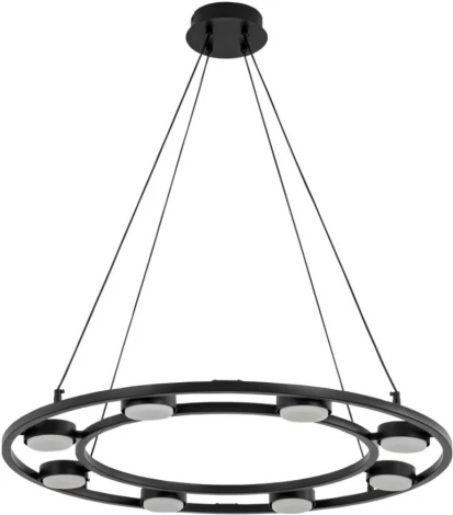 Подвесной светильник Lumion Torina 8340/8 черный, металл LED GX53 8*7W 220V (на тросе)