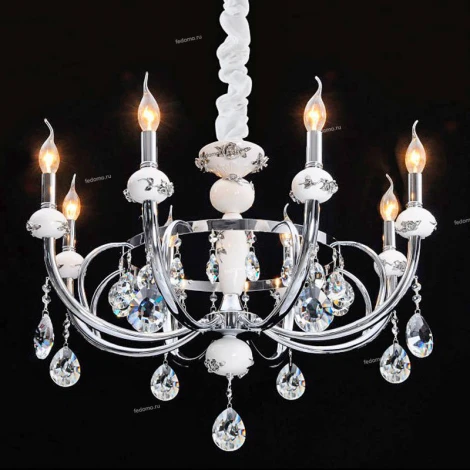 Crystal Lux Ritz SP8 BIANCO
