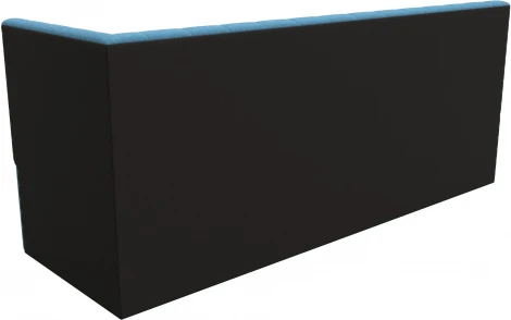 Диван кухонный Маркиз с углом справа (Голубой/Рогожка) Лига Диванов арт.123180