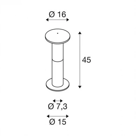 Наземный светильник Slv Alpa 228935