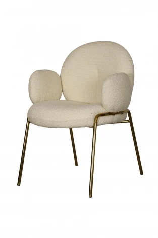 Стул обеденный IST-CASA Клауд TW-1137-А, молочный