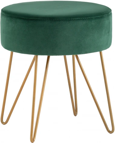 Пуф Спейси велюр зелёный УТ000035910