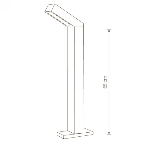 Наземный светильник Nowodvorski Lhotse 4448 (LED, 220V, IP54)