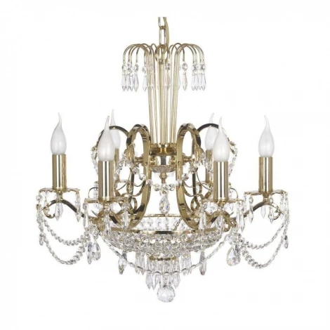 Подвесная люстра Dio D'Arte Alessandria E 1.1.6.600 G (220V, на цепи, подсвечник, свеча)