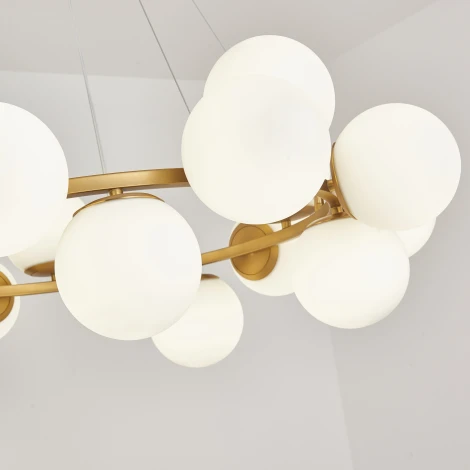 Подвесной светильник Zortes Blume ZRS.1895.05 (220V, на тросе, шарики, IP21)