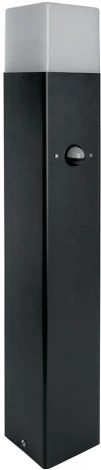 Наземный уличный светильник Feron Берлин 11683 с датчиком освещенности/движения DH0207 (220V, куб, IP44)