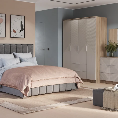 Шкаф БТС для одежды и белья Эмилия ШК-11