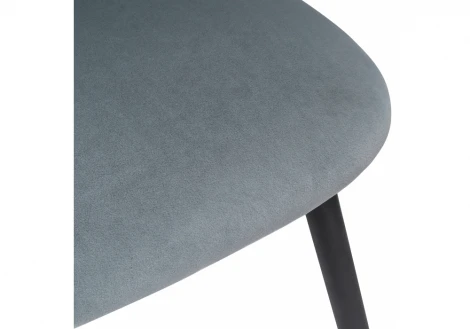 Стул Woodville на металлокаркасе Gabi gray / black 15115