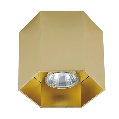 Накладной точечный светильник Zumaline Polygon Cl 1l 20035-GD (220V)