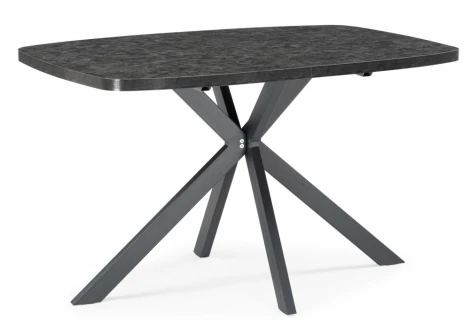 Кухонный стол Woodville Кортез 32 116(160)x77 раздвижной малави / серый