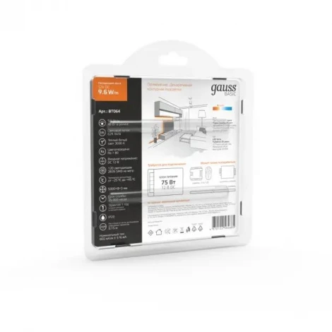 Светодиодная лента Gauss Basic BT064