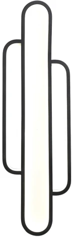 Настенный светильник SOBRE AP35W LED H600 V1 BLACK Crystal Lux