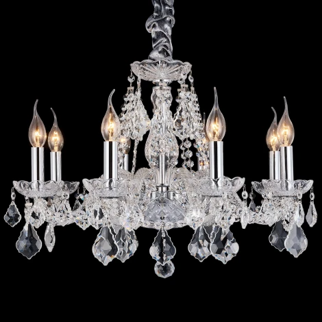Подвесная люстра ILLUMICO IL2063-8PBC-25 ELITE