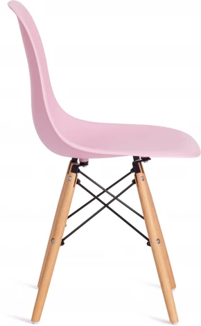 Обеденный стул Tetchair CINDY (Дерево бук,Металл,Пластик/Розовый)