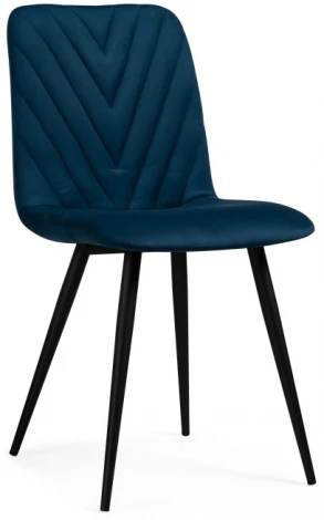 Стул Notta на металлокаркасе Ральф синий / черный 568508