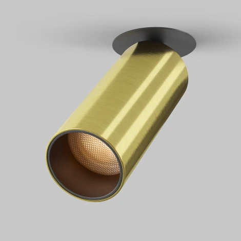 Встраиваемый светильник Maytoni Focus Led C053CL-L12W2.7K-W-BS (220V, круглые)