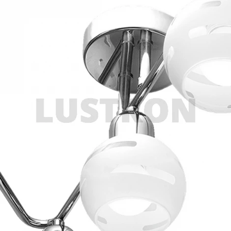 Потолочная люстра IDLamp Agostina 361/5A-Whitechrome