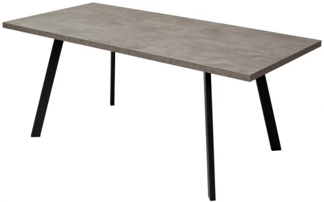 Обеденный стол M-City BRICK M 140 Оникс / Черный