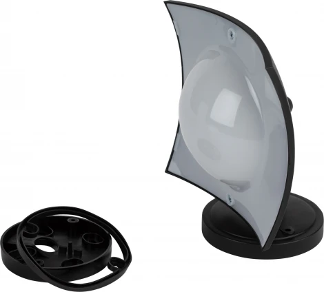 Настенный фонарь уличный светодиодный ЭРА ДБУ 07-8-004 У1 «Дели 4» черный