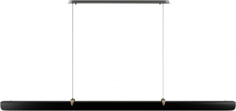 Подвесной линейный светодиодный светильник Lightera Bermeho LE104L-120BB Wi-Fi (Умный дом, Алиса, Маруся, голосое управление) (220V, на тросе)