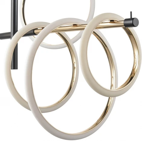 Потолочная люстра на штанге Vele Luce Bellezza 10038 VL7262L07 (LED, 220V, кольцо)