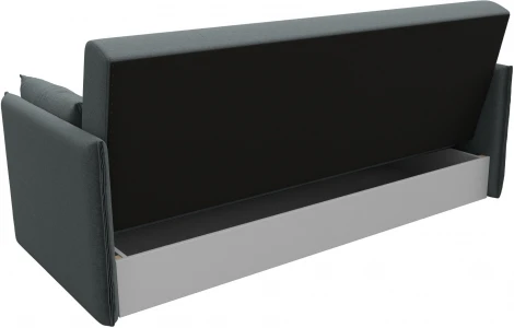 Диван-книжка Лига-018 (Серый/Рогожка) Лига Диванов арт.124986