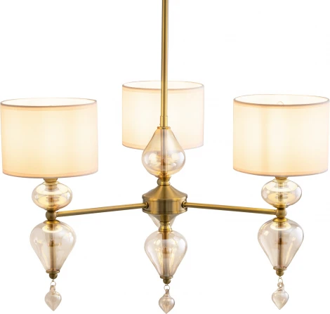 Потолочная люстра на штанге Freya Raise FR5369CL-03BS (220V)